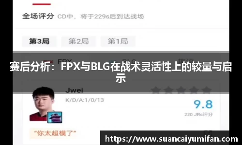 赛后分析：FPX与BLG在战术灵活性上的较量与启示
