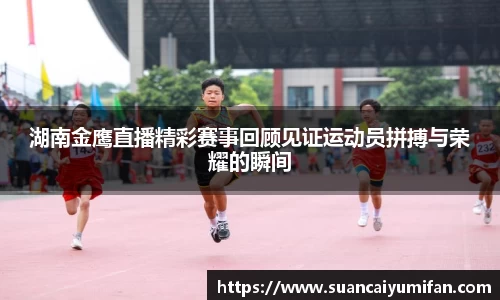 湖南金鹰直播精彩赛事回顾见证运动员拼搏与荣耀的瞬间