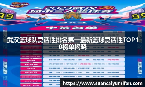 武汉篮球队灵活性排名第一最新篮球灵活性TOP10榜单揭晓