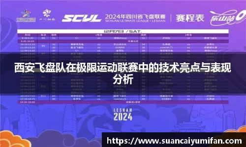 西安飞盘队在极限运动联赛中的技术亮点与表现分析