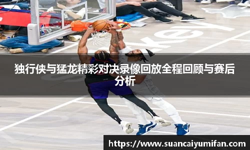 独行侠与猛龙精彩对决录像回放全程回顾与赛后分析